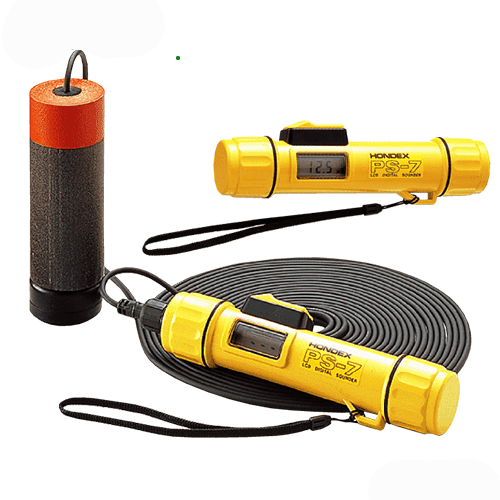 Máy đo độ sâu bằng sóng siêu âm Portable Handy Depth Sounder HONDA PS-7 PS-7FL Máy đo độ sâu bằng sóng siêu âm Portable Handy Depth Sounder HONDA PS-7 PS-7FL