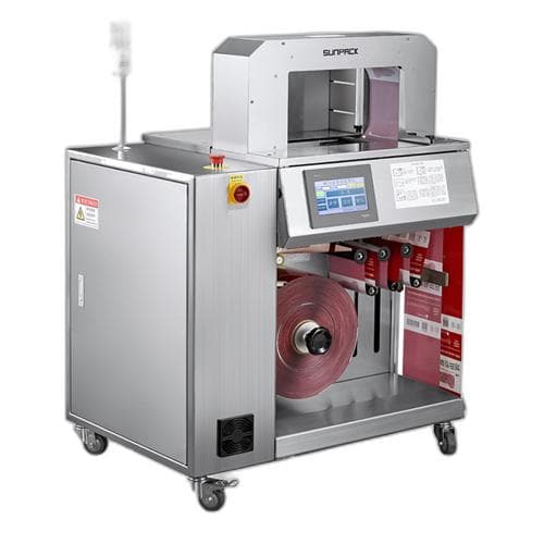 Máy đai dây 150mm rộng cho hàng tươi Máy đai dây 150mm rộng cho hàng tươi