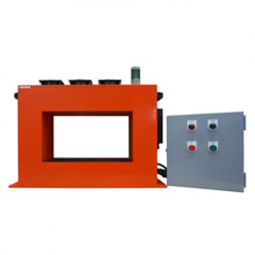 Máy khử từ HD-2545 cho băng truyền, kích cỡ cổng 250×450mmLarge Tunnel Demagnetizer Máy khử từ HD-2545 cho băng truyền, kích cỡ cổng 250×450mmLarge Tunnel Demagnetizer