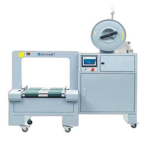 Máy đai dây tự động bàn đai dây thấp đầy đủ SUNPACK Q8LSC-M2 Máy đai dây tự động bàn đai dây thấp đầy đủ SUNPACK Q8LSC-M2