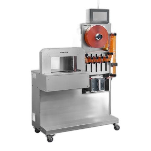 Máy buộc dây tự động với nạp chân không SUNPACK WK06-40C3-MRQ Máy buộc dây tự động với nạp chân không SUNPACK WK06-40C3-MRQ
