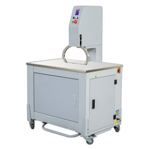 Máy đai dây tự động loại sản phẩm hình vòng SUNPACK Q8K-R Máy đai dây tự động loại sản phẩm hình vòng SUNPACK Q8K-R