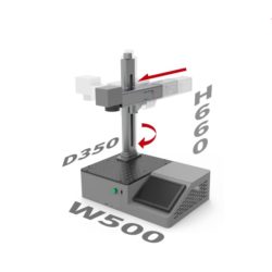 Máy khắc ký hiệu Q100T / Touch laser engraving machine Q100t